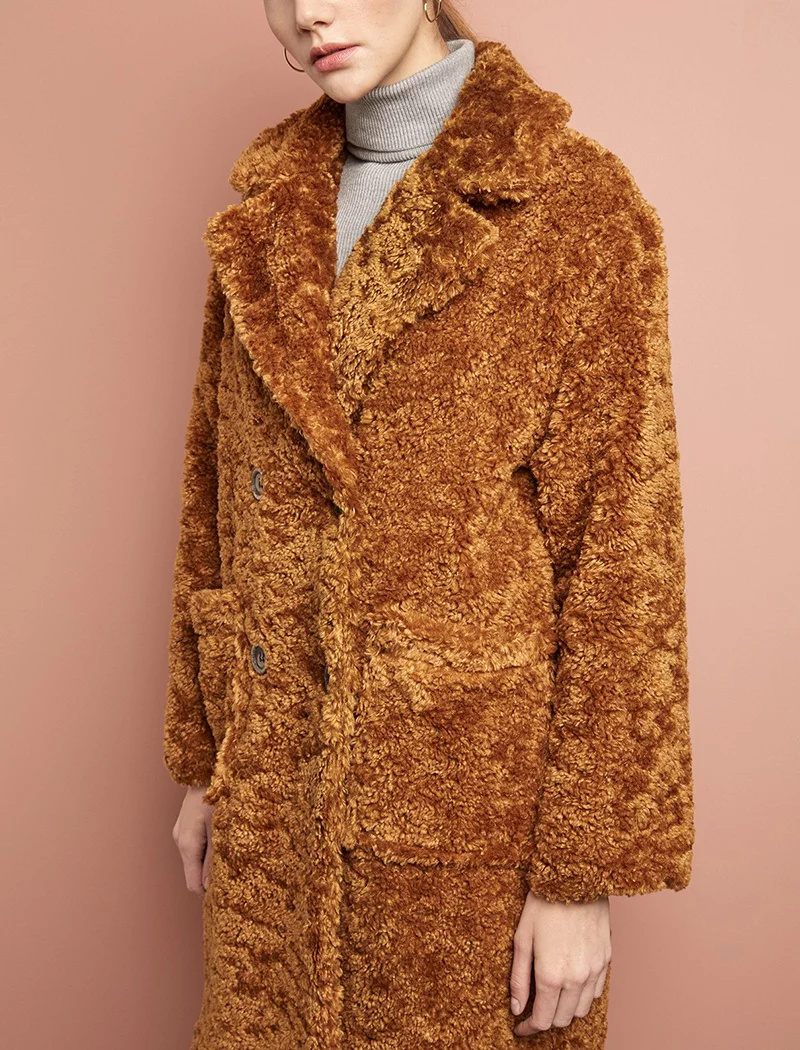 Lovers and friends teddy fur coat deals